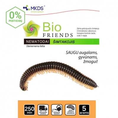 Nematodai ŠIMTAKOJAMS (S. feltia) 250mln./5 a